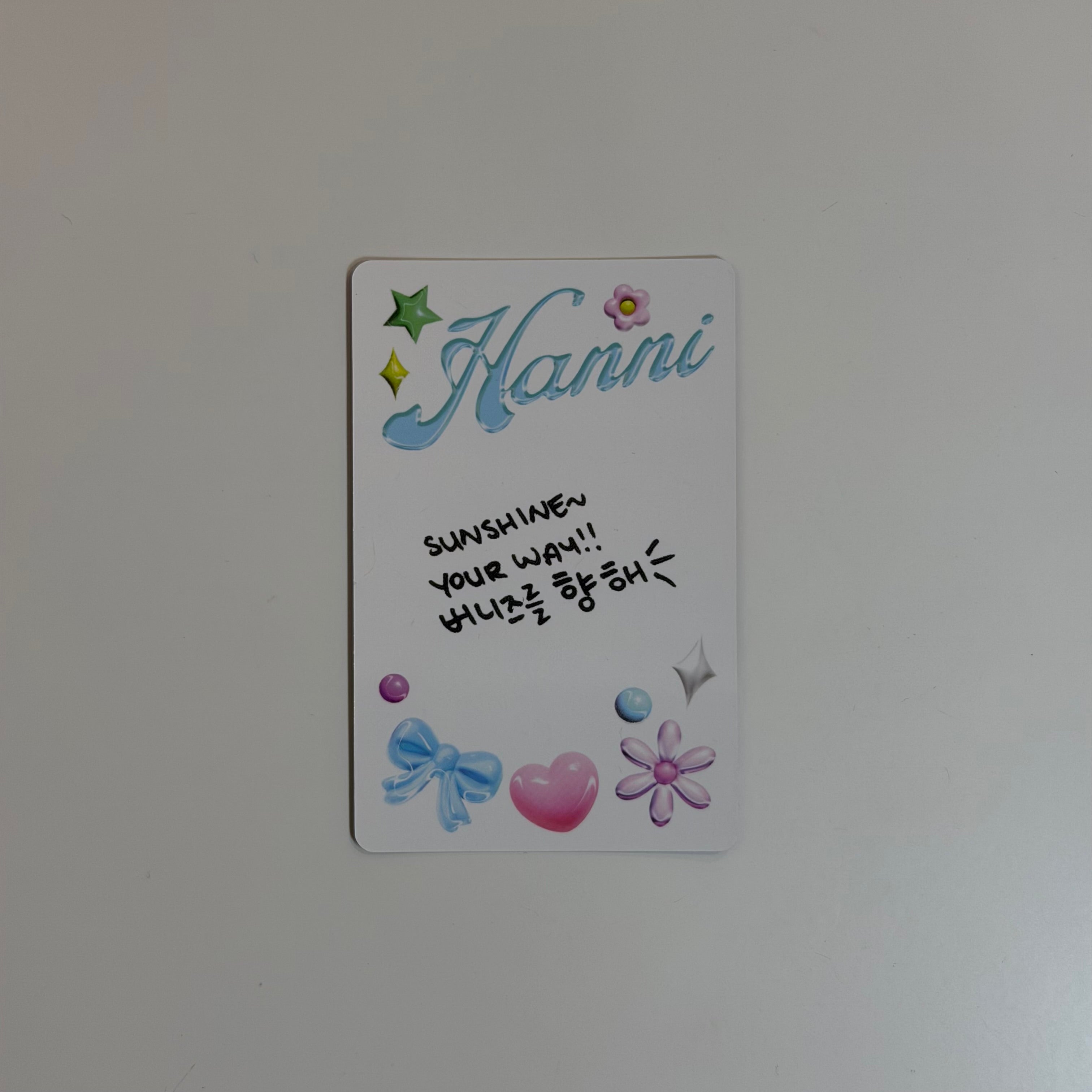 Photocard NewJeans Hanni