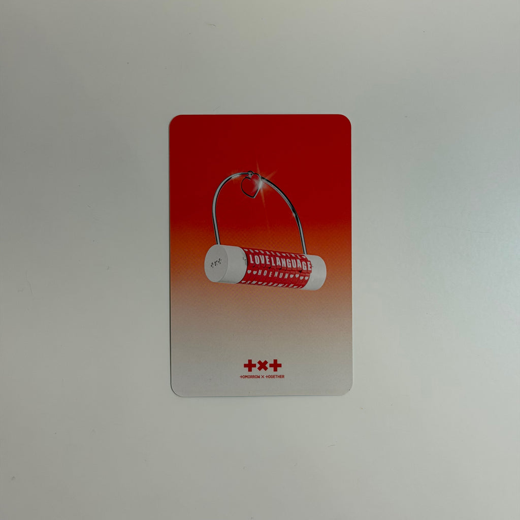 Photocard TXT Huening Kai