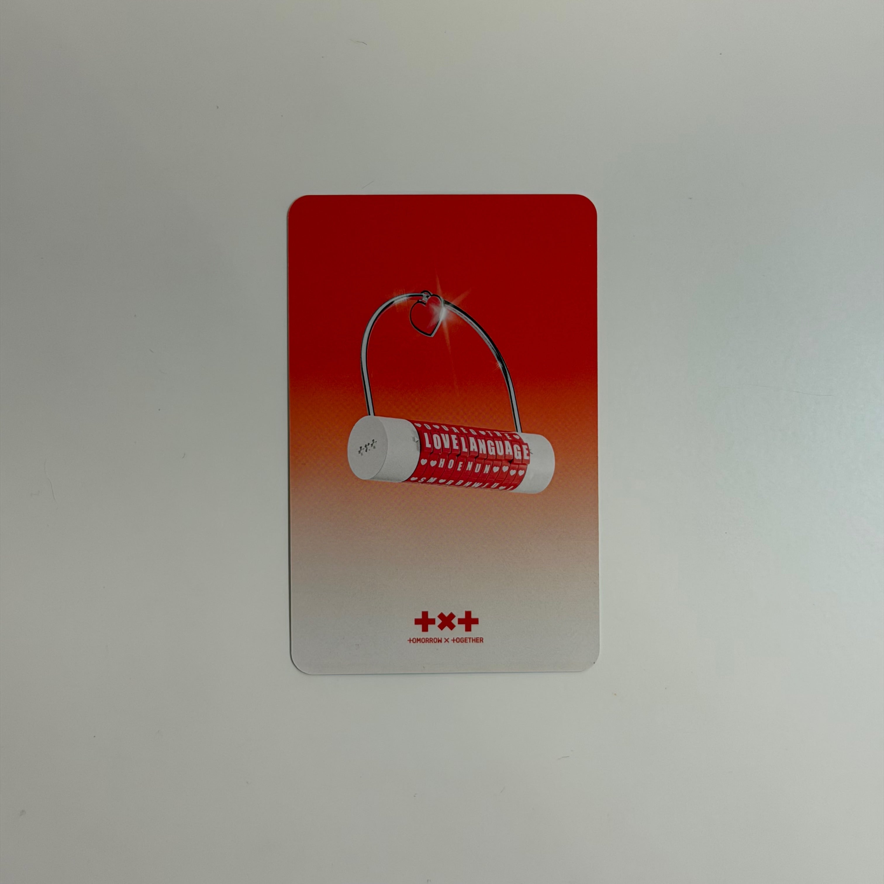 Photocard TXT Huening Kai