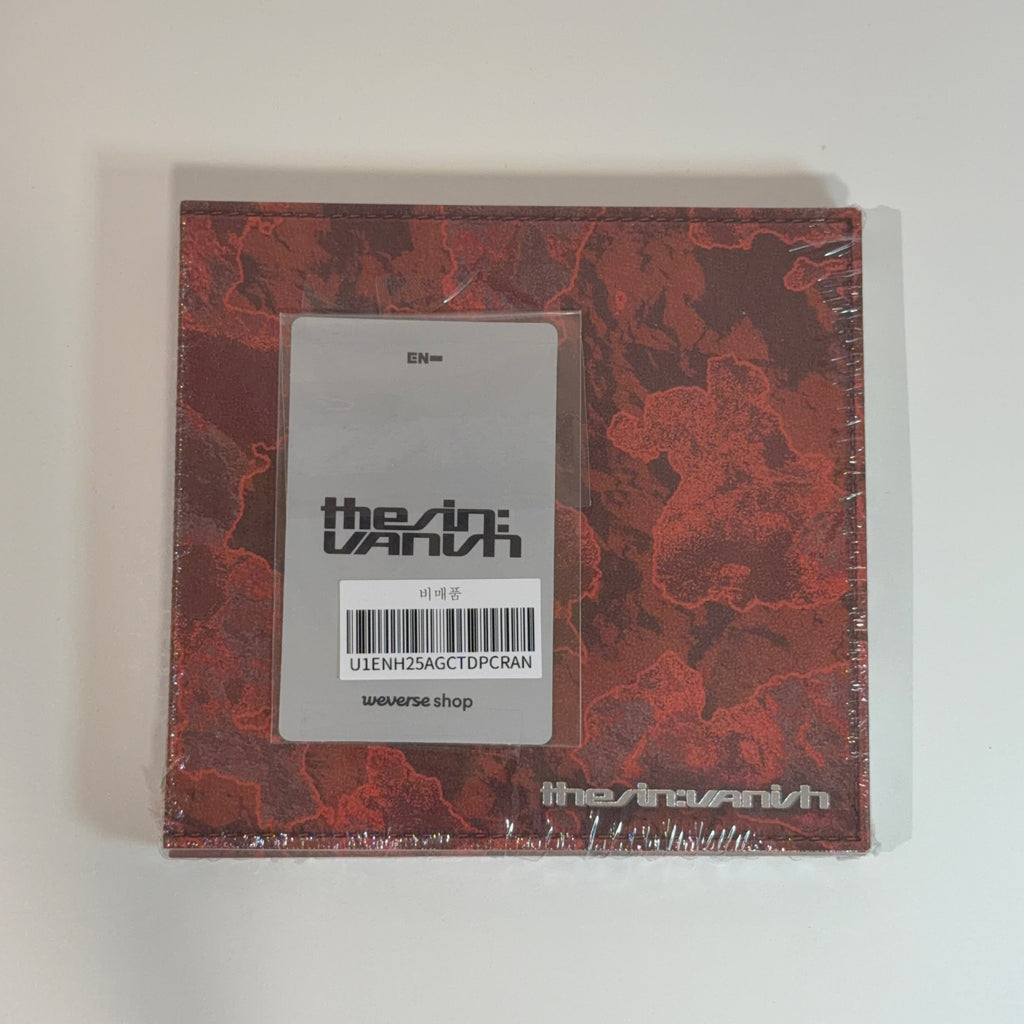 Álbum Enhypen the sin: vanish versión fugitive NI-KI (incluye photocard pob weverse)