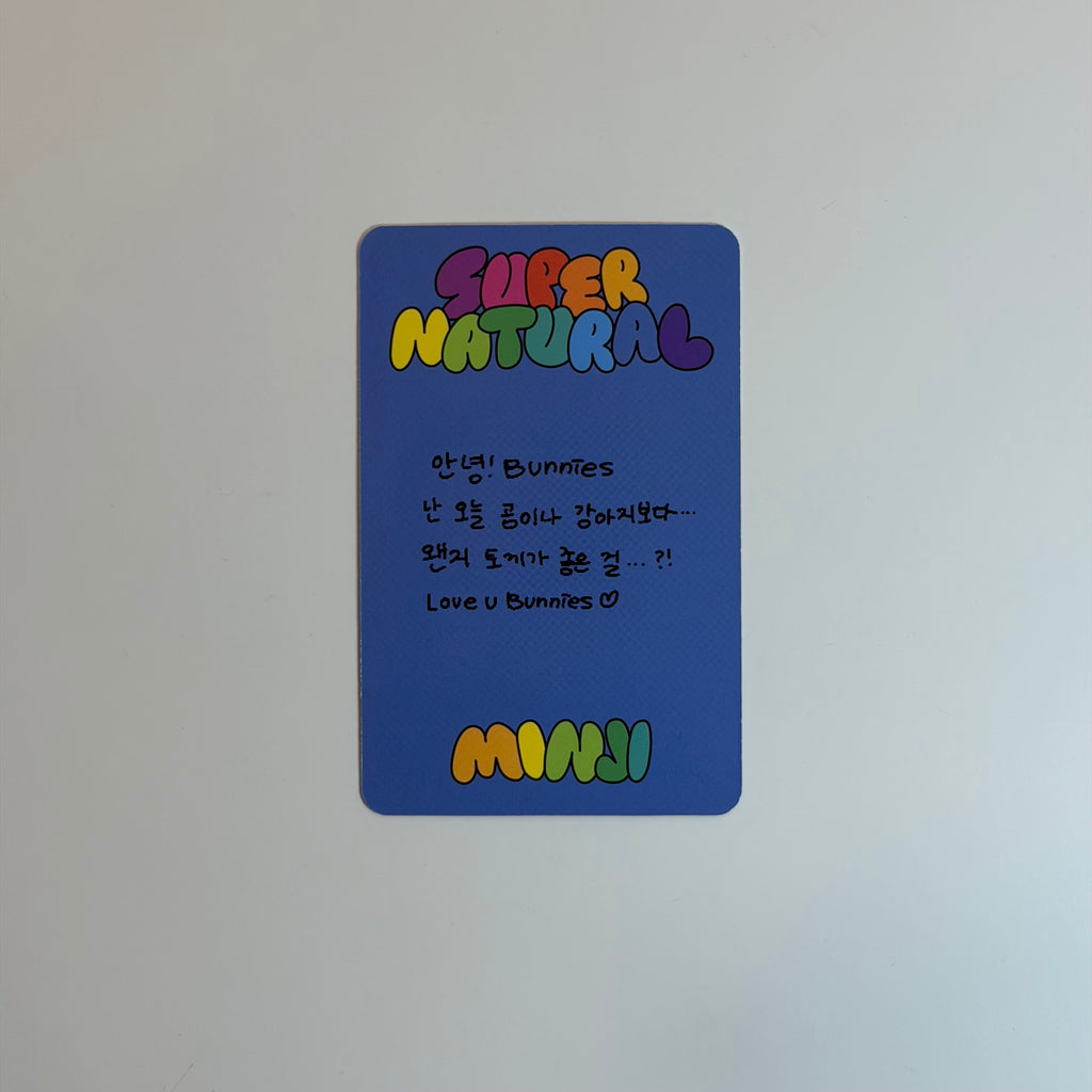 Photocard NewJeans Minji