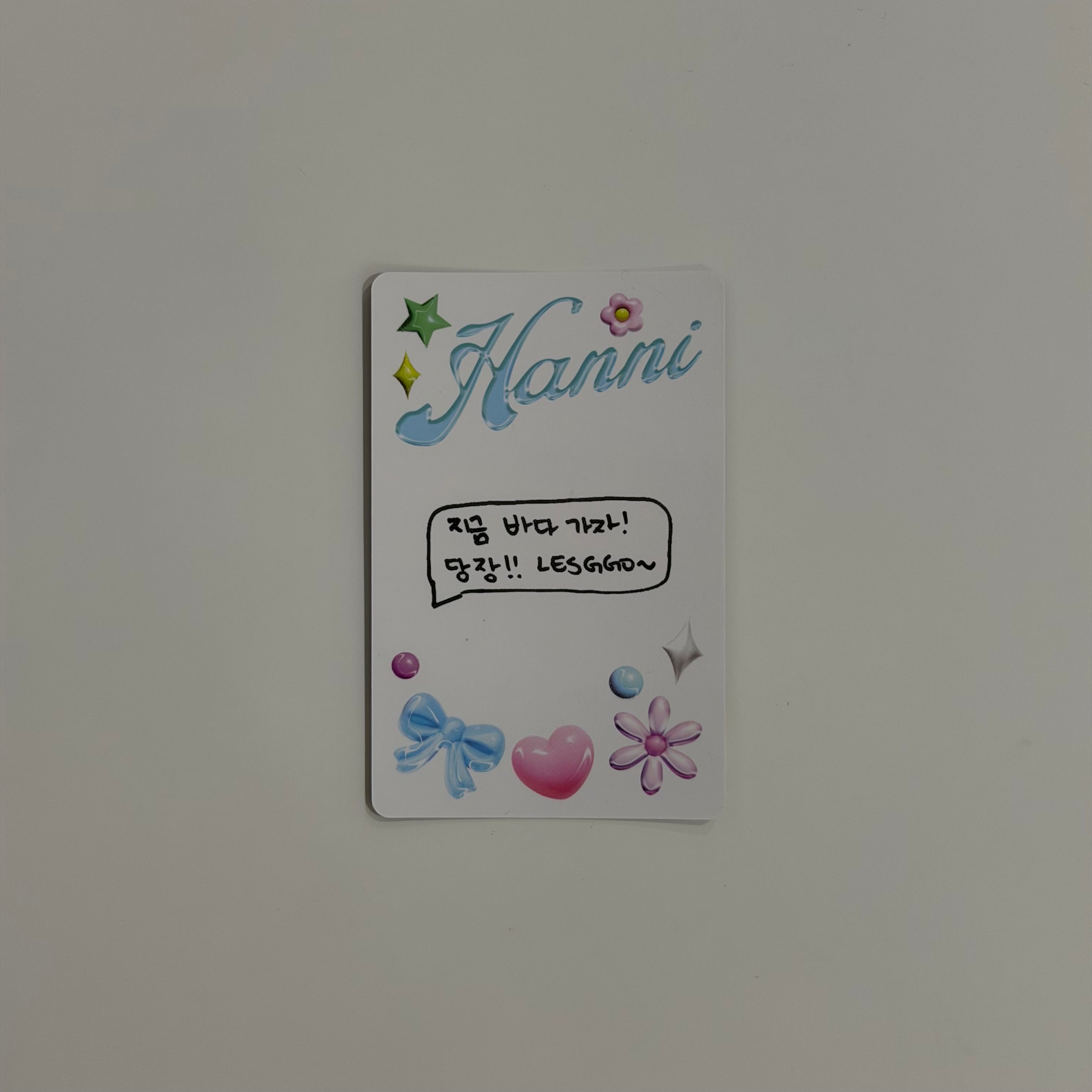 Photocard NewJeans Hanni