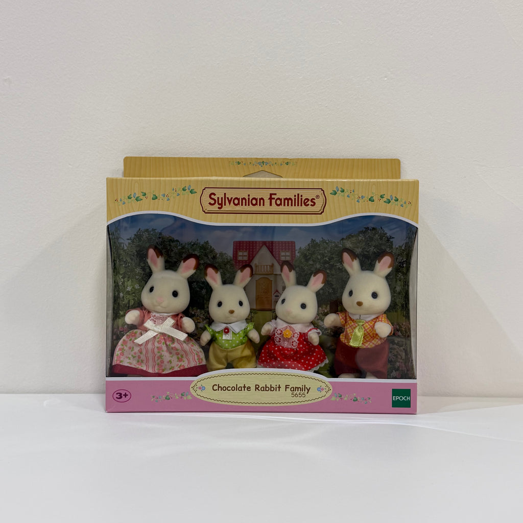 Sylvanian Families Familia Conejos chocolate