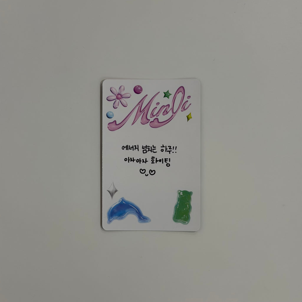Photocard NewJeans Minji