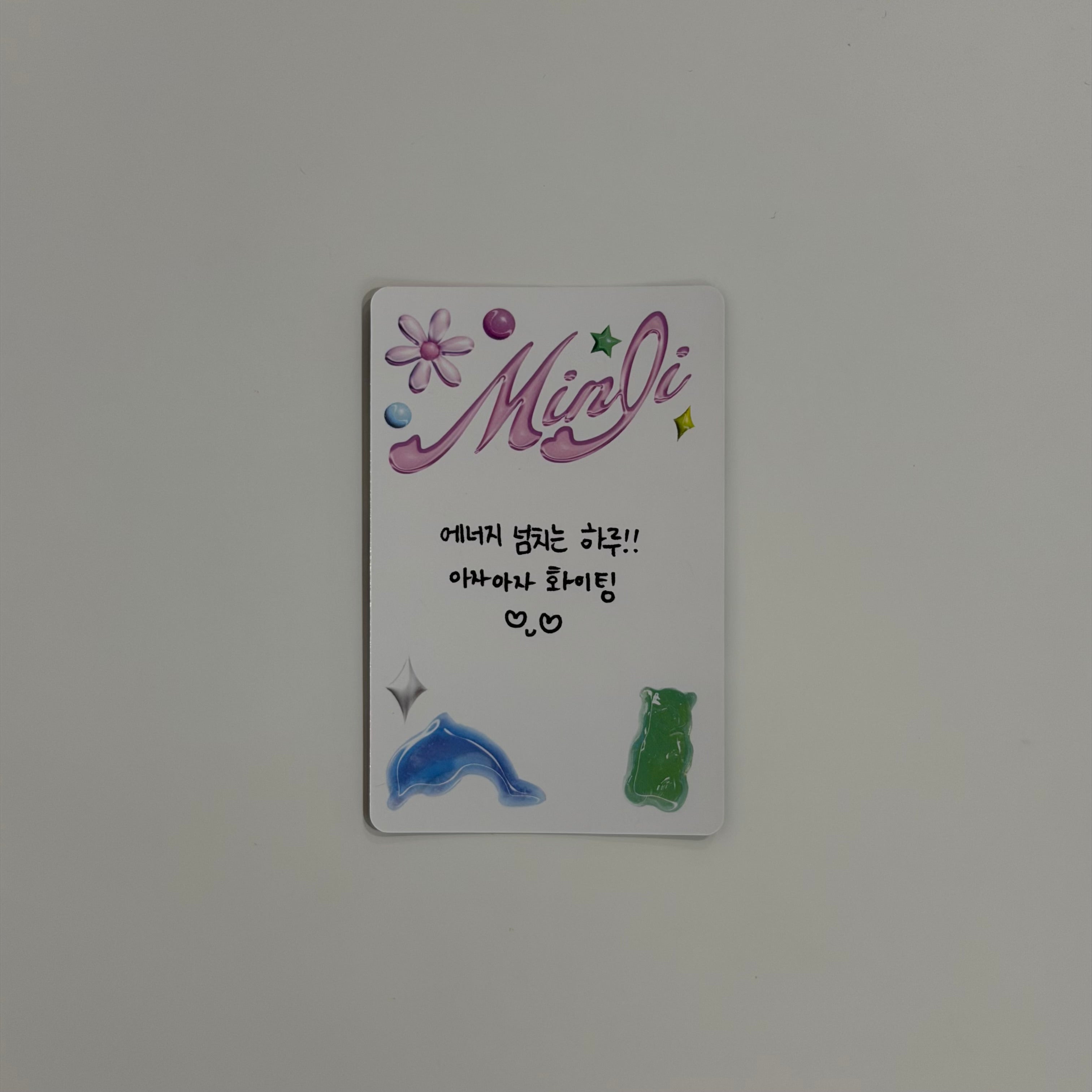 Photocard NewJeans Minji