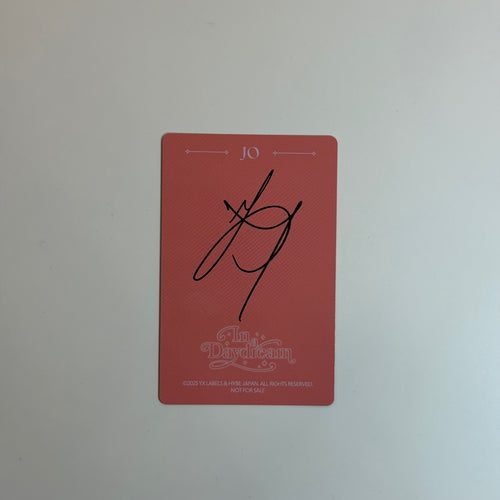 Photocard &team JO