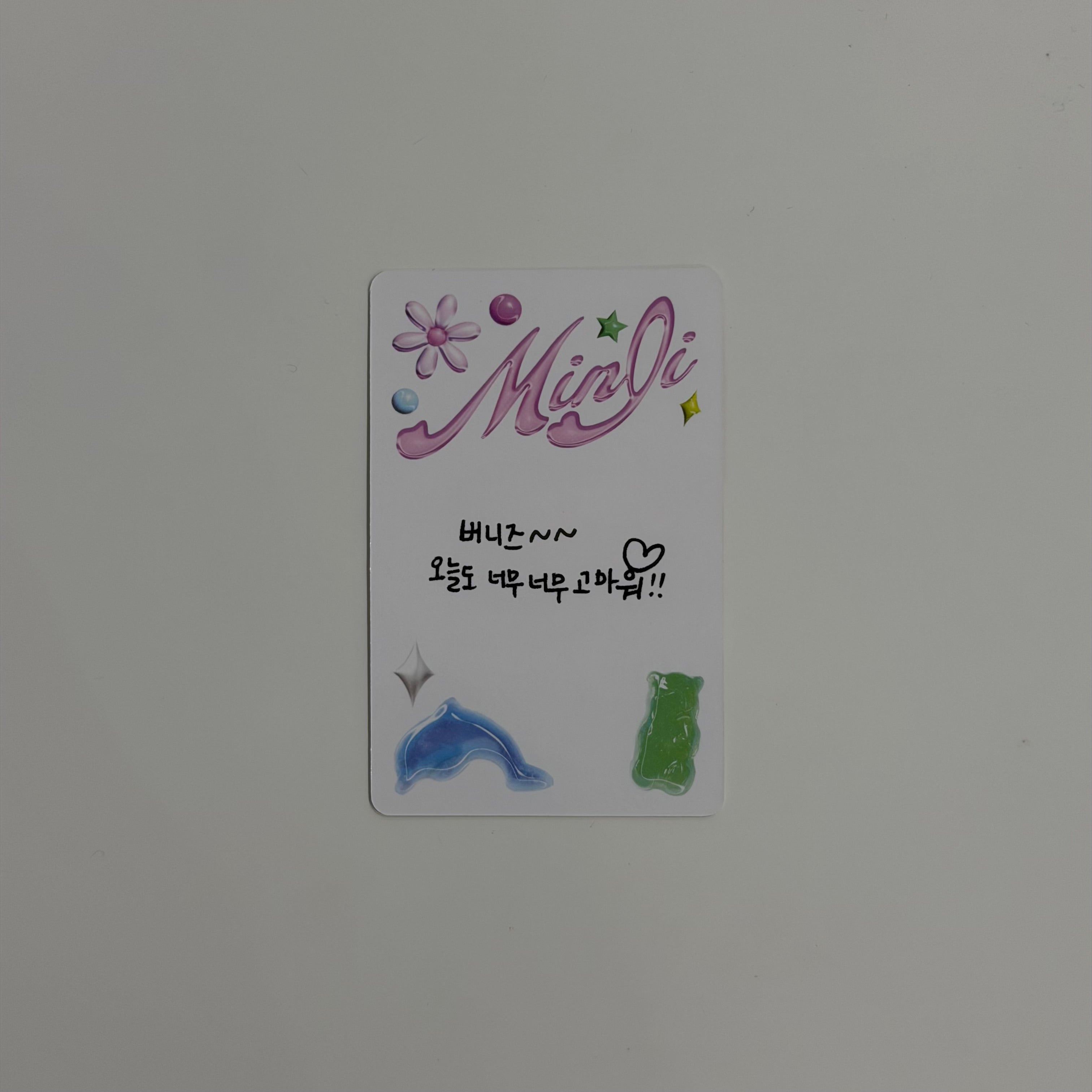 Photocard NewJeans Minji