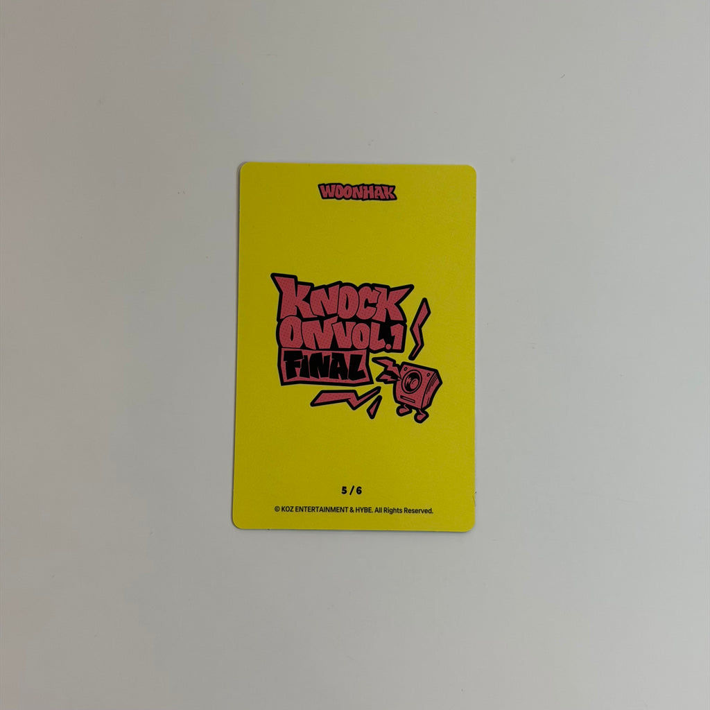 Photocard Boynextdoor Woonhak
