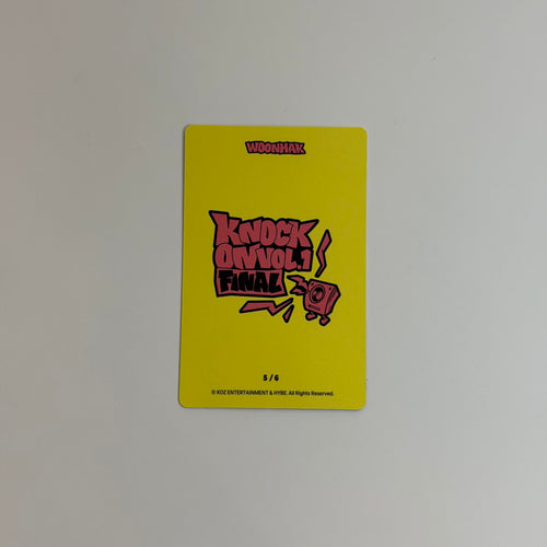 Photocard Boynextdoor Woonhak