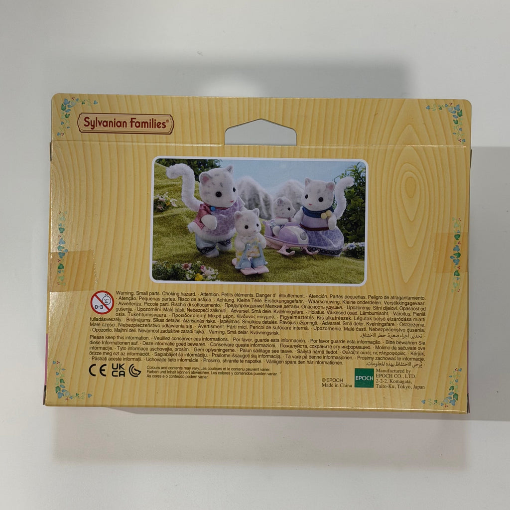 Sylvanian Families Familia Leopardo de las nieves