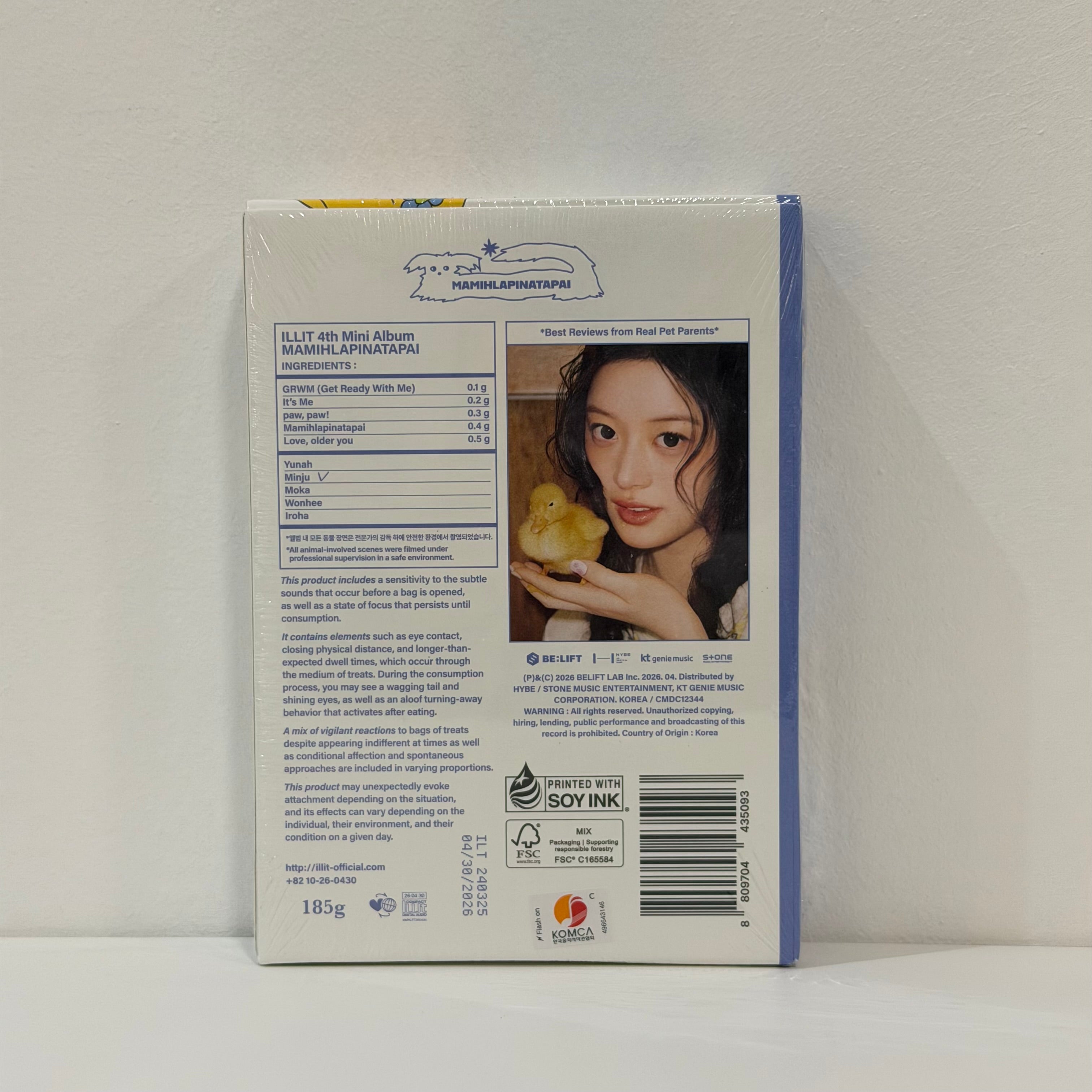 Álbum Illit mamihlapinatapai paw paw ver. MINJU