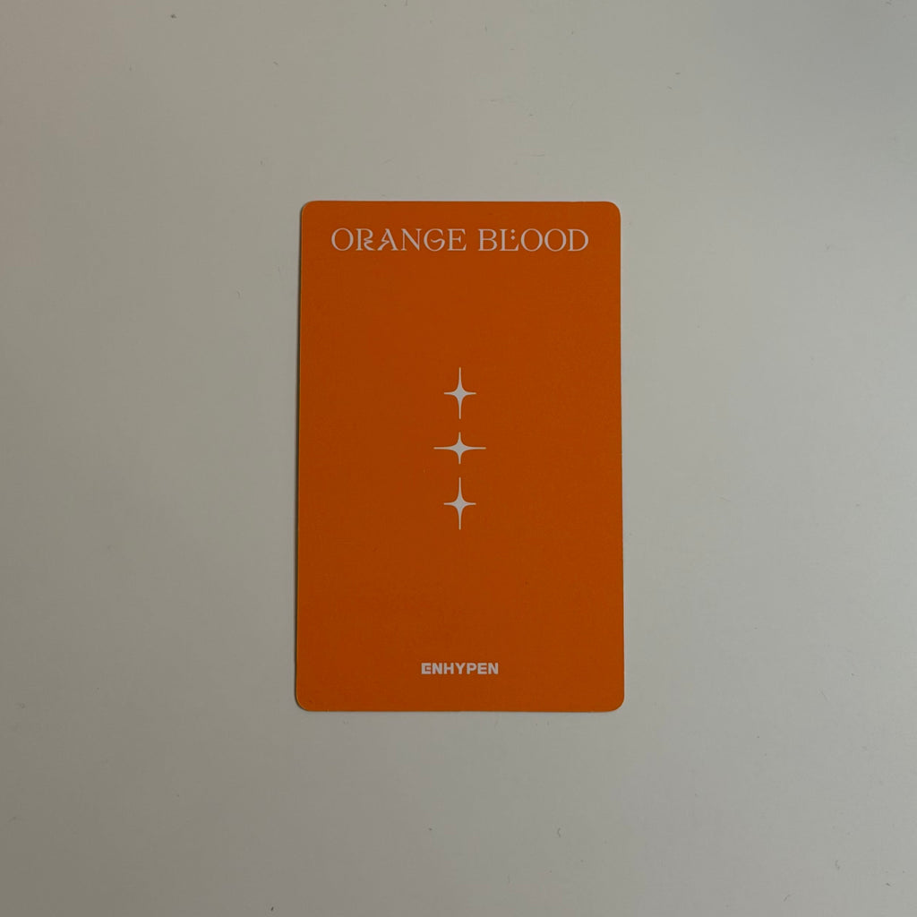 Photocard Enhypen Heeseung