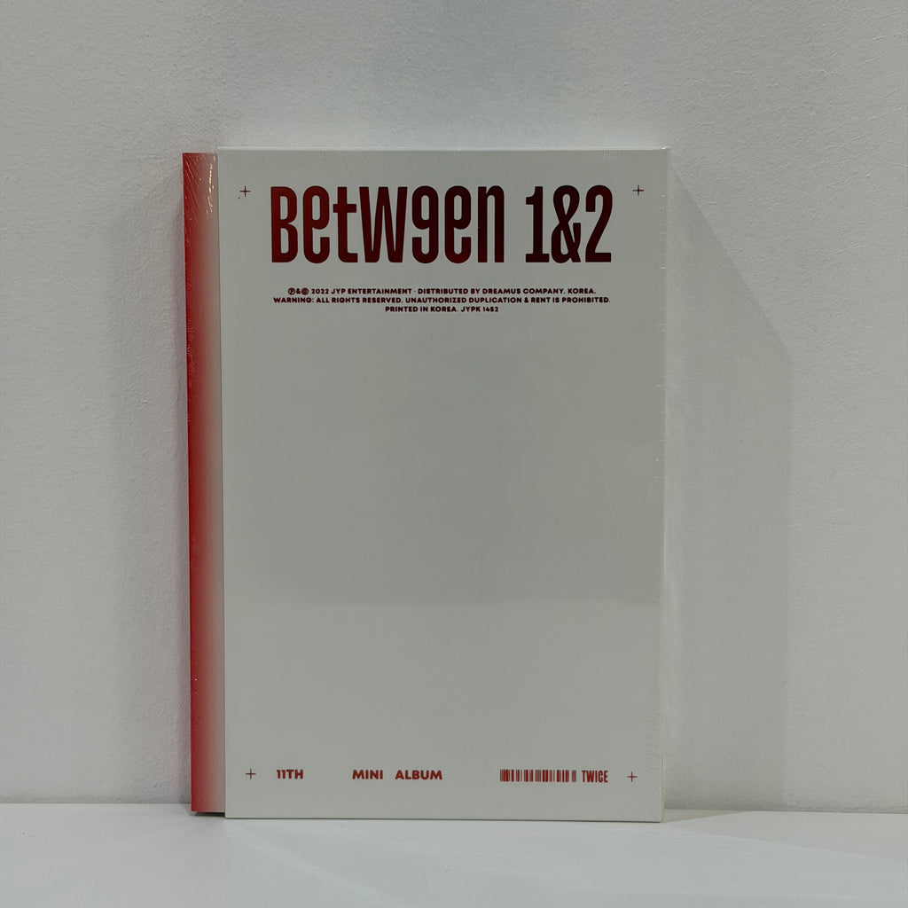 Álbum TWICE Between 1&2 ver. COMPLETE