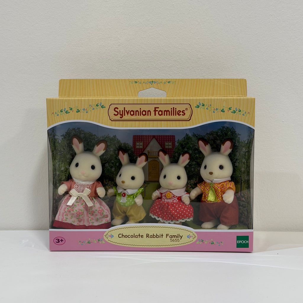 Sylvanian Families Familia conejos chocolate