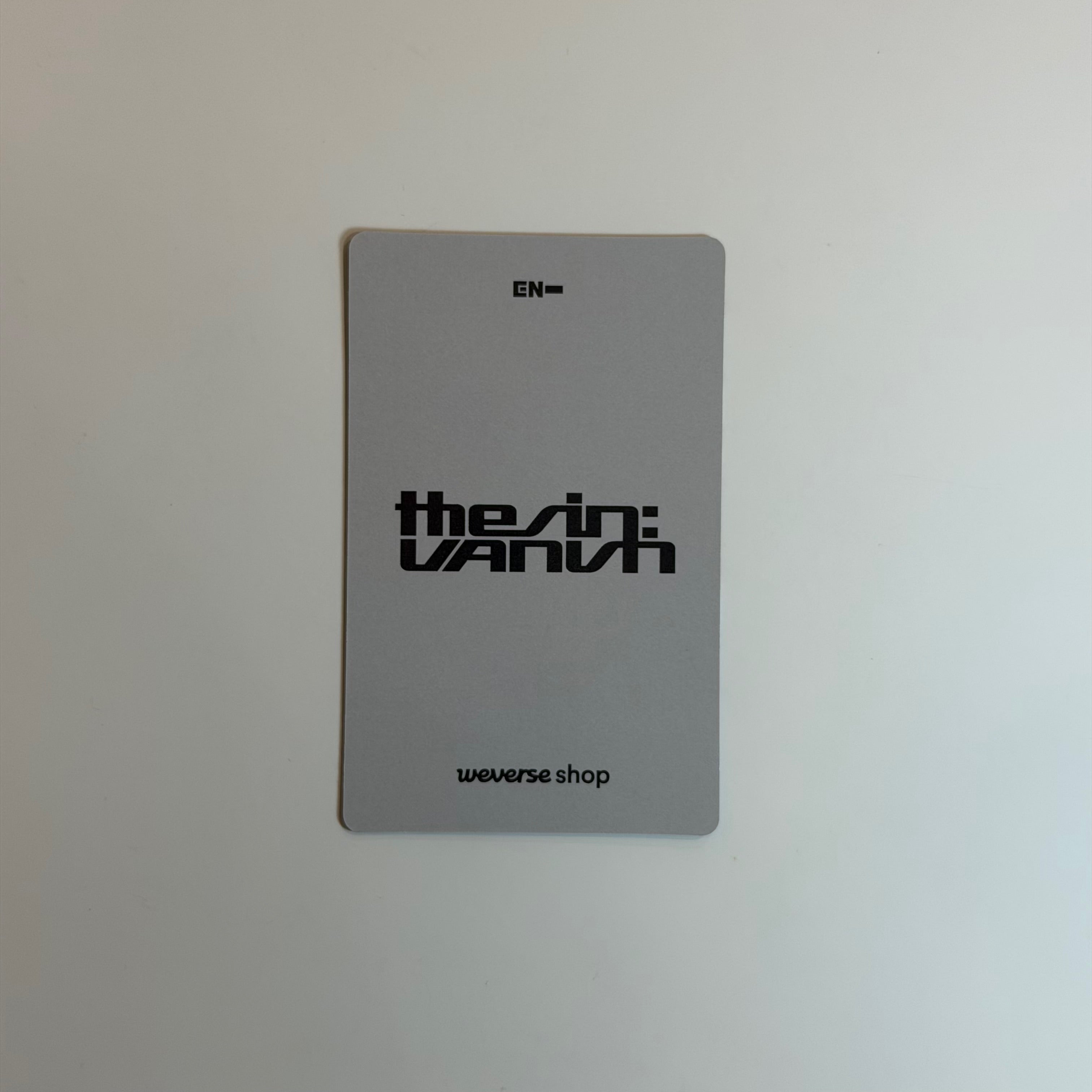 Photocard Enhypen Ni-ki