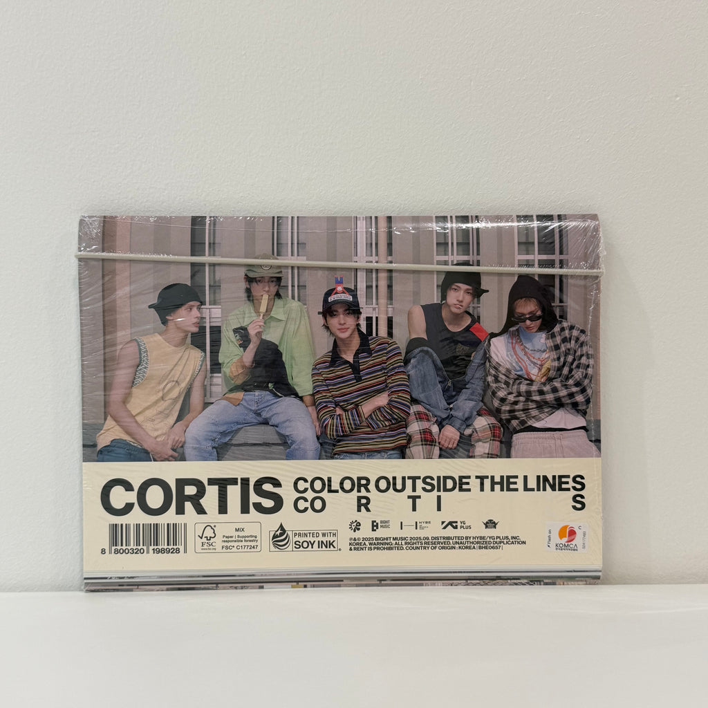 Álbum Cortis Color outside the lines ver. Scene 1