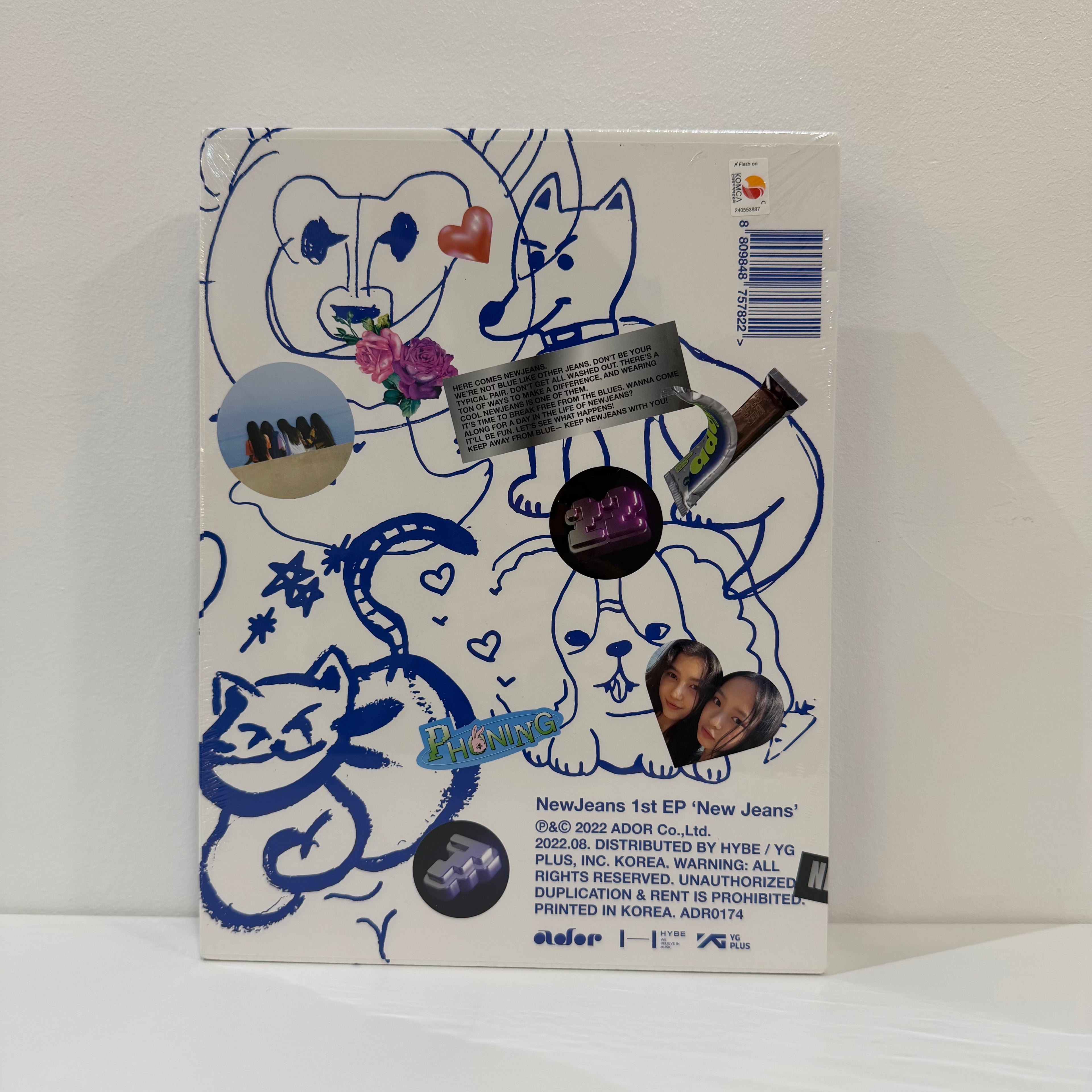 Álbum NewJeans Bluebook ver. GRUPAL