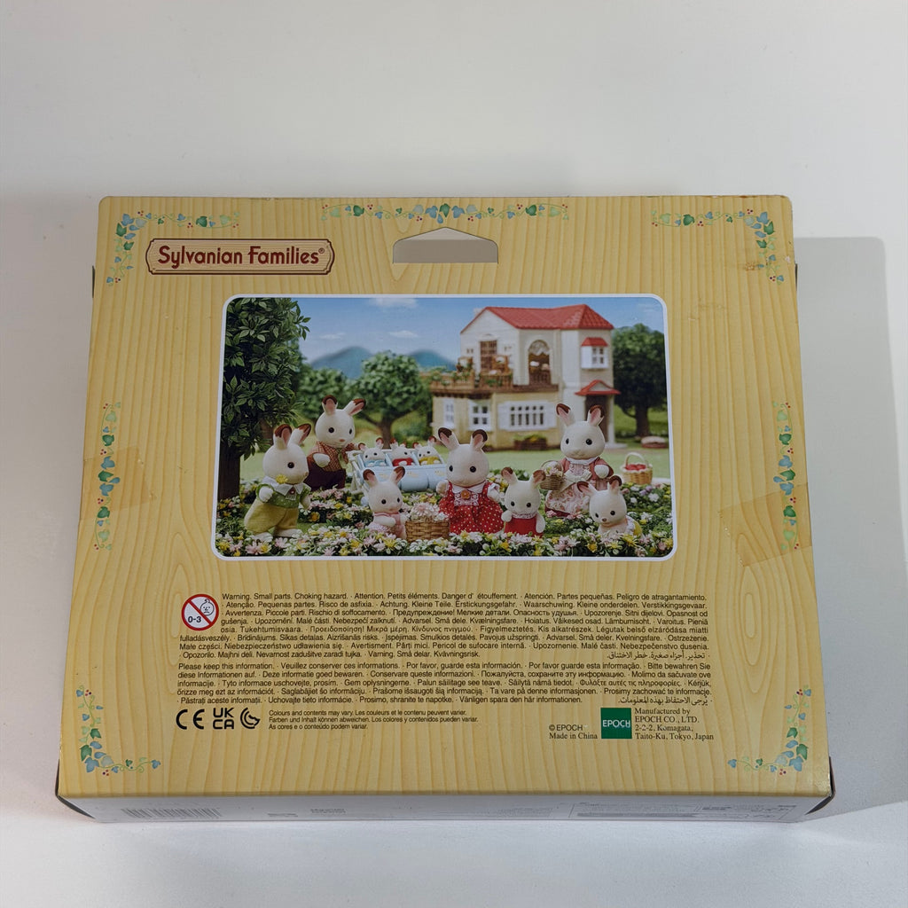 Sylvanian Families Familia Conejos chocolate