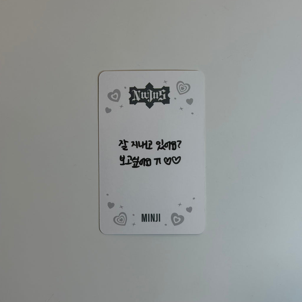 Photocard NewJeans Minji