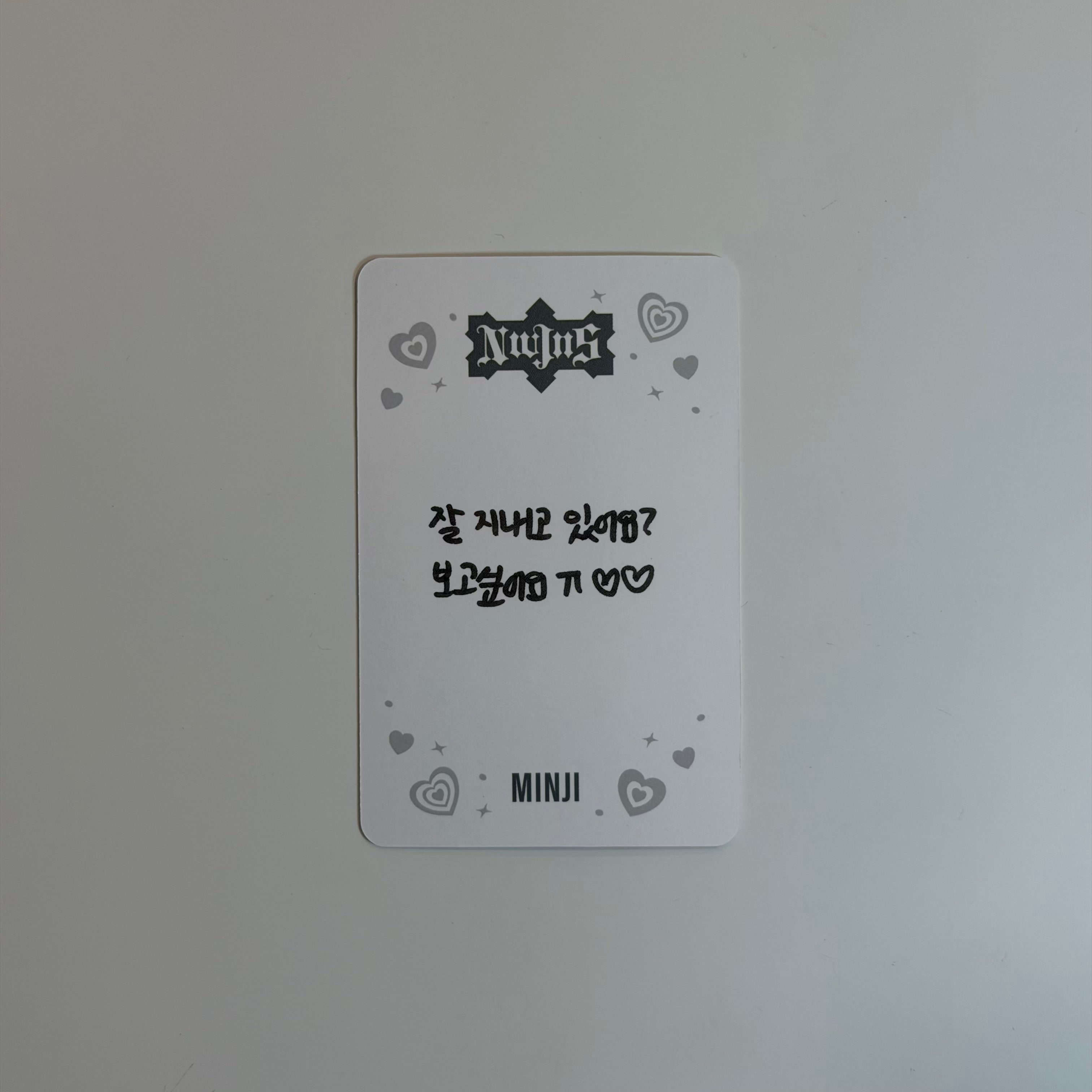Photocard NewJeans Minji