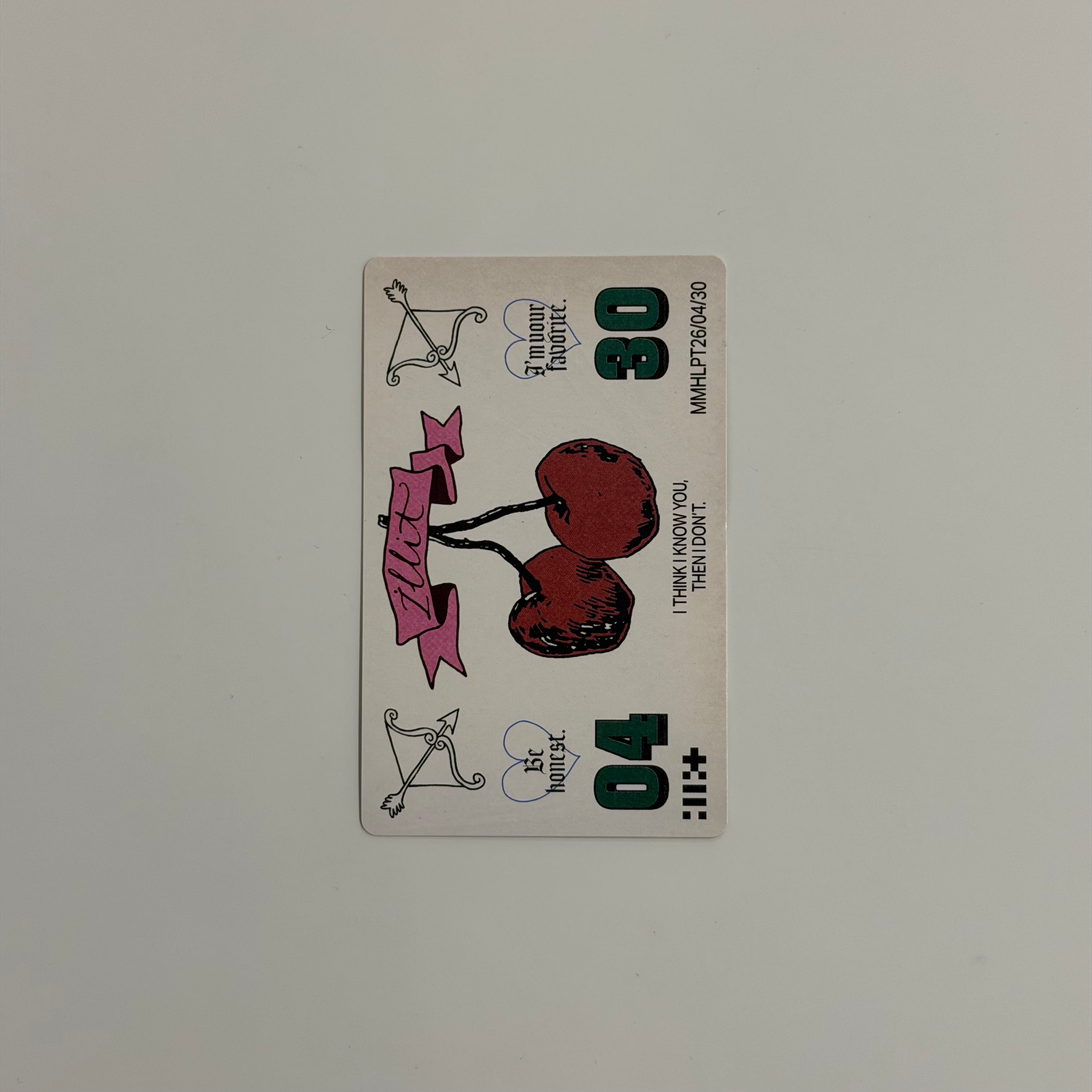 Photocard illit Wonhee