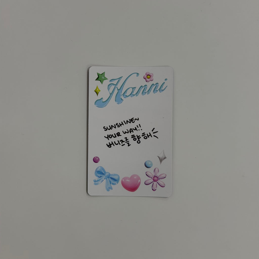 Photocard NewJeans Hanni