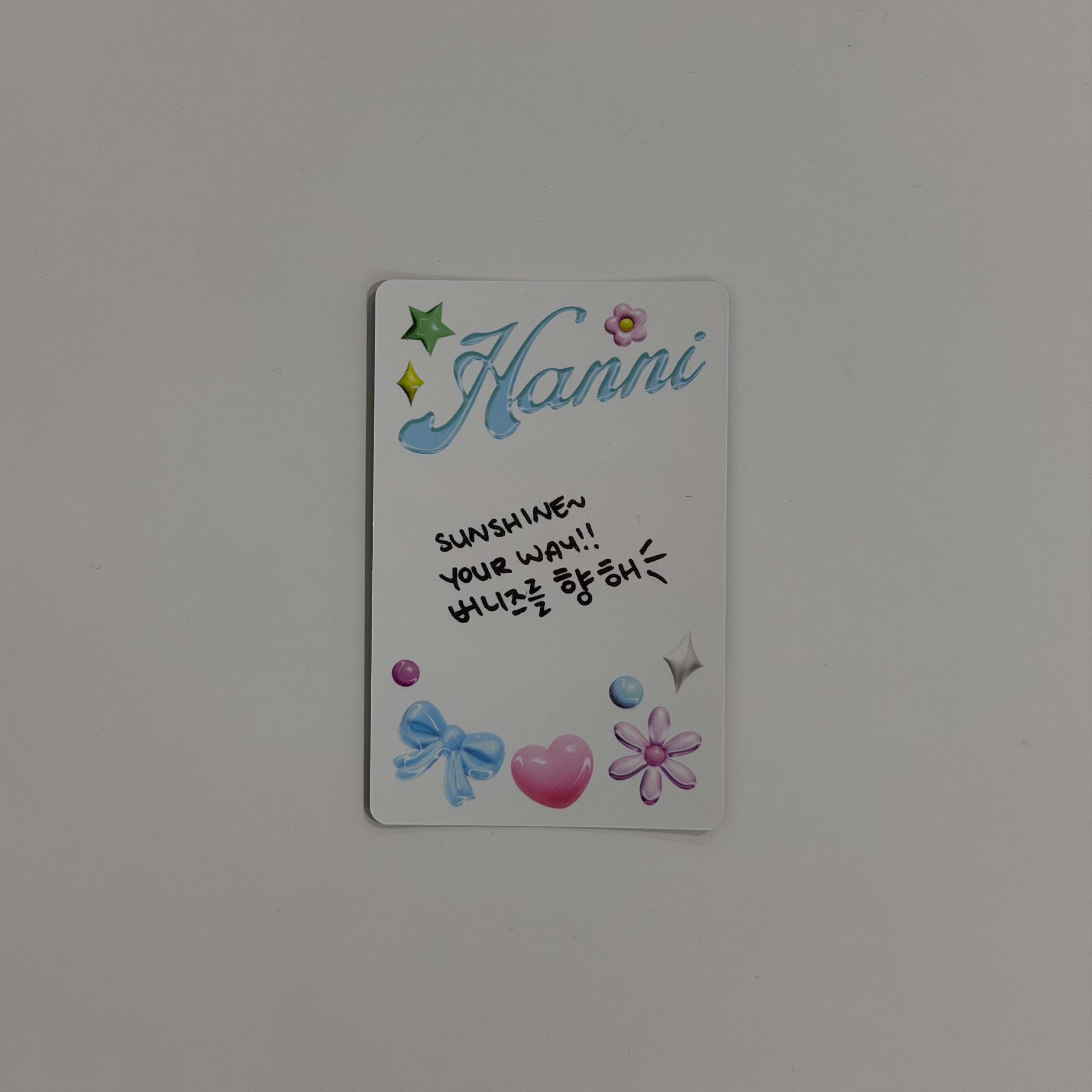 Photocard NewJeans Hanni