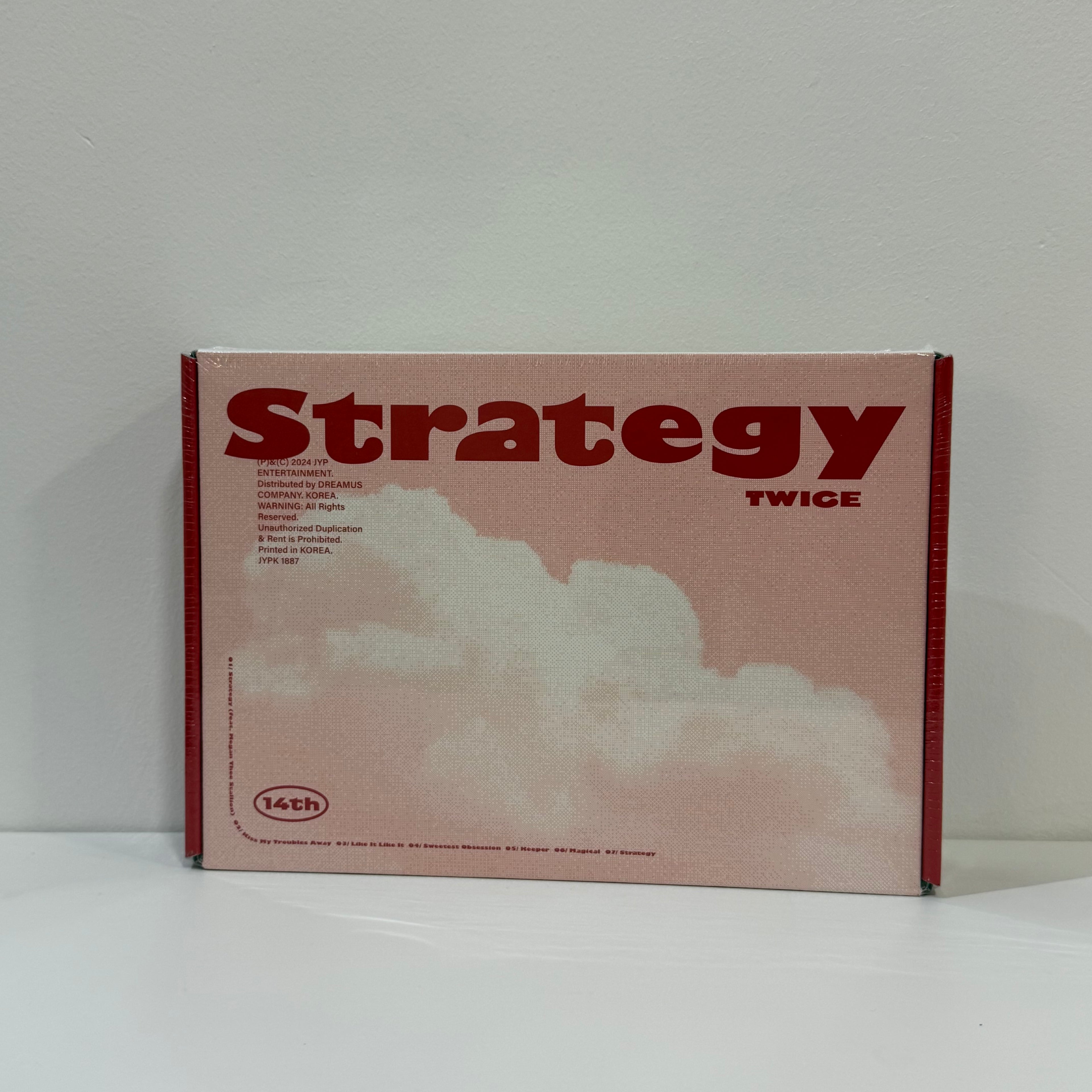 Álbum TWICE Strategy ver. STEP 1