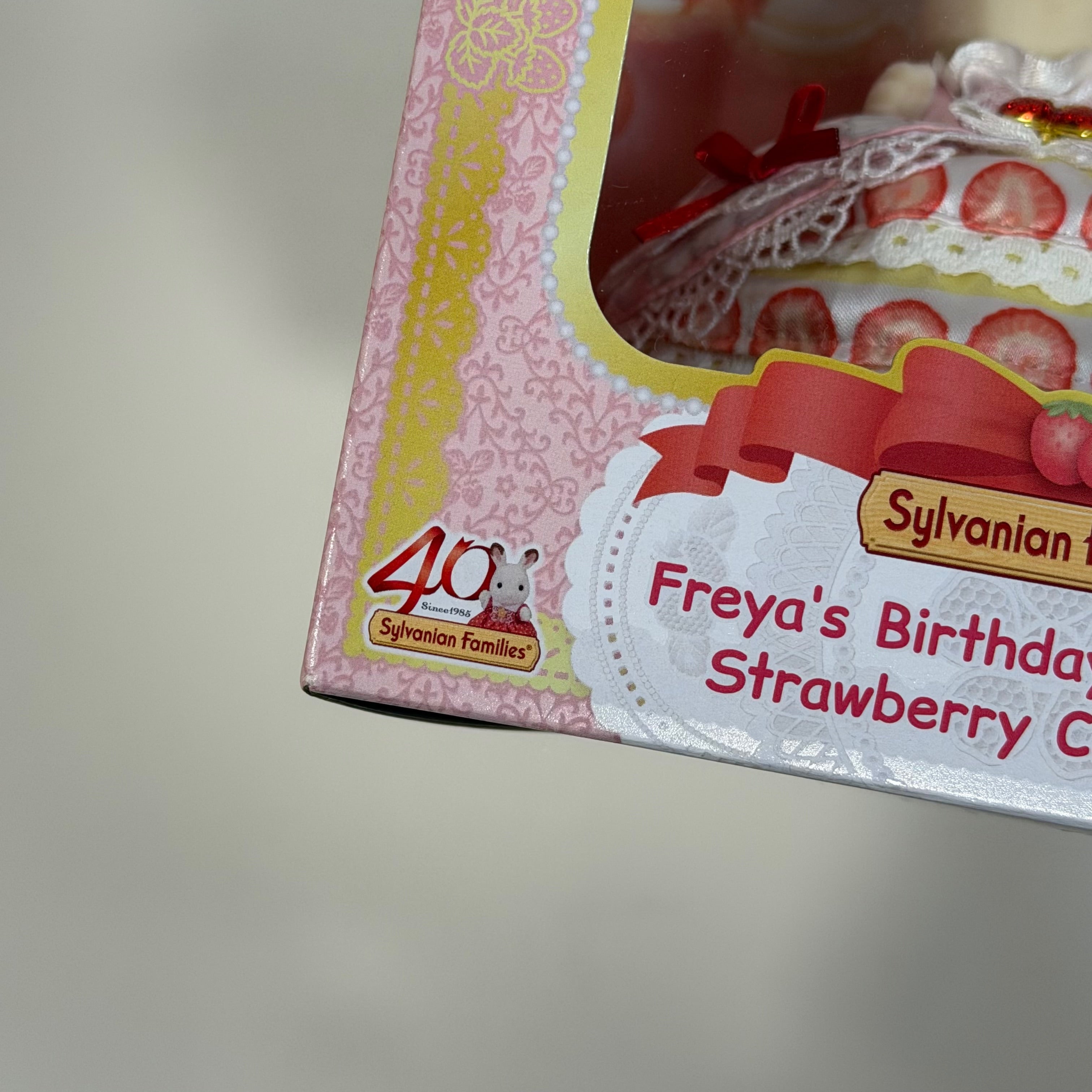 Sylvanian Families Freya’s cake edición limitada aniversario 40 años