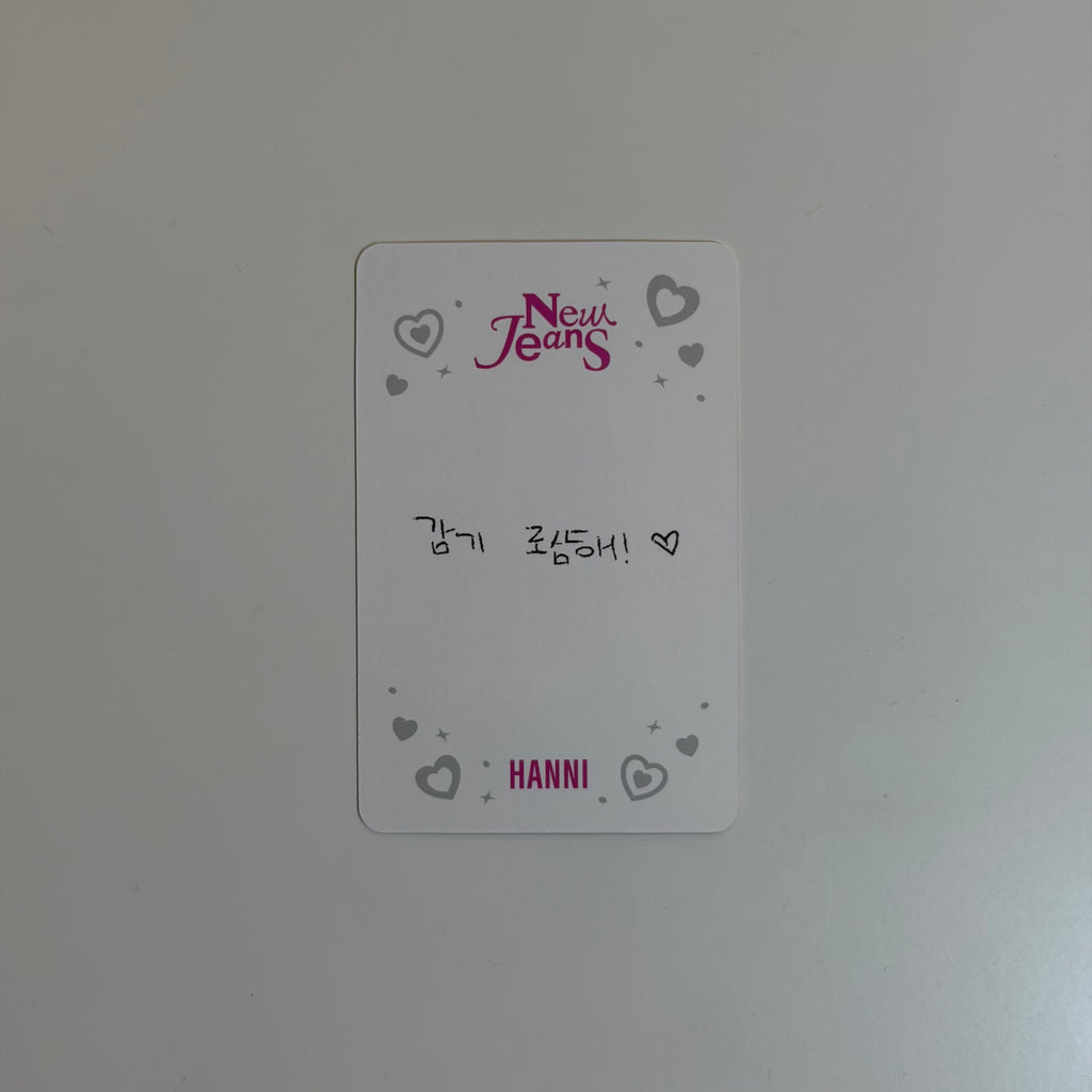 Photocard NewJeans Hanni