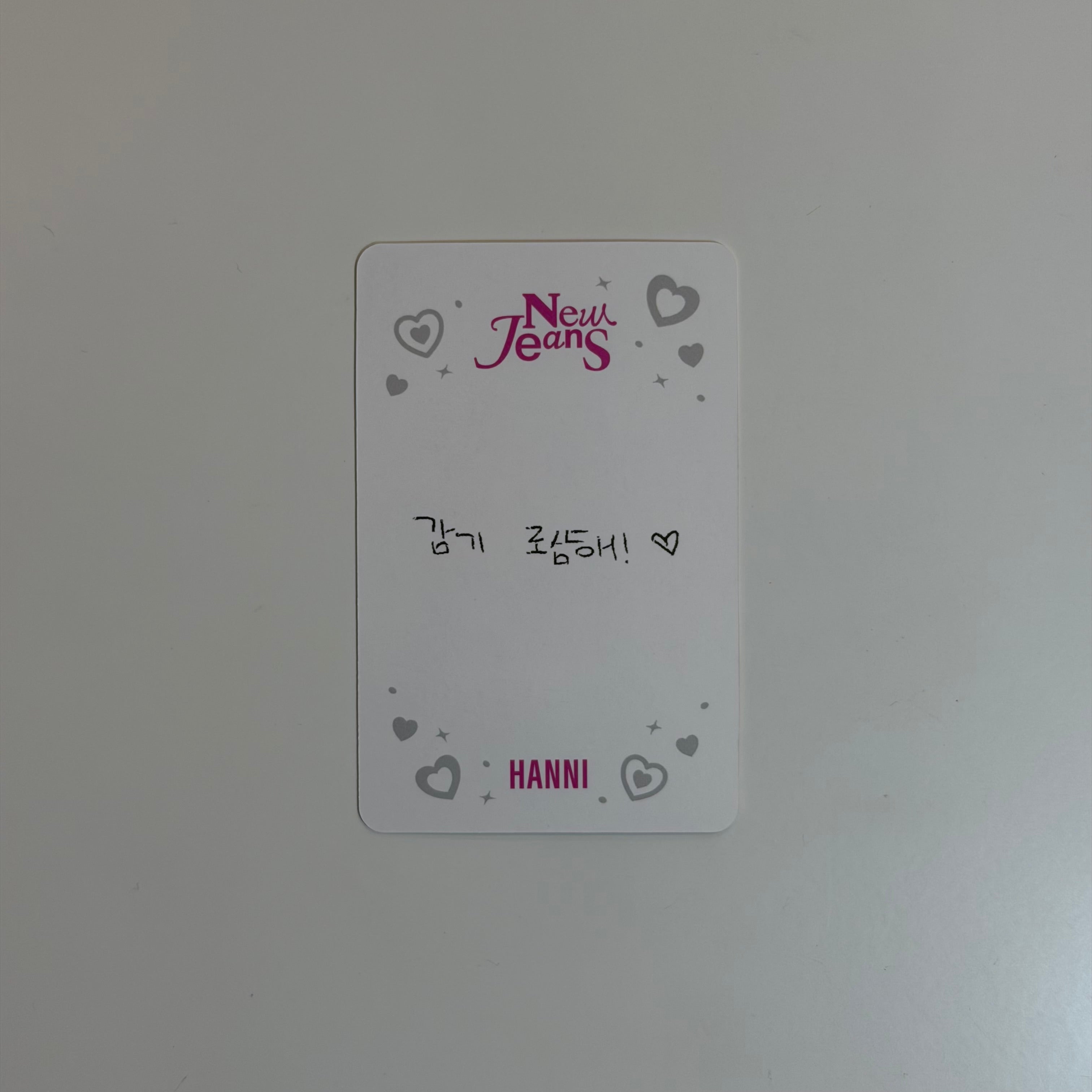 Photocard NewJeans Hanni
