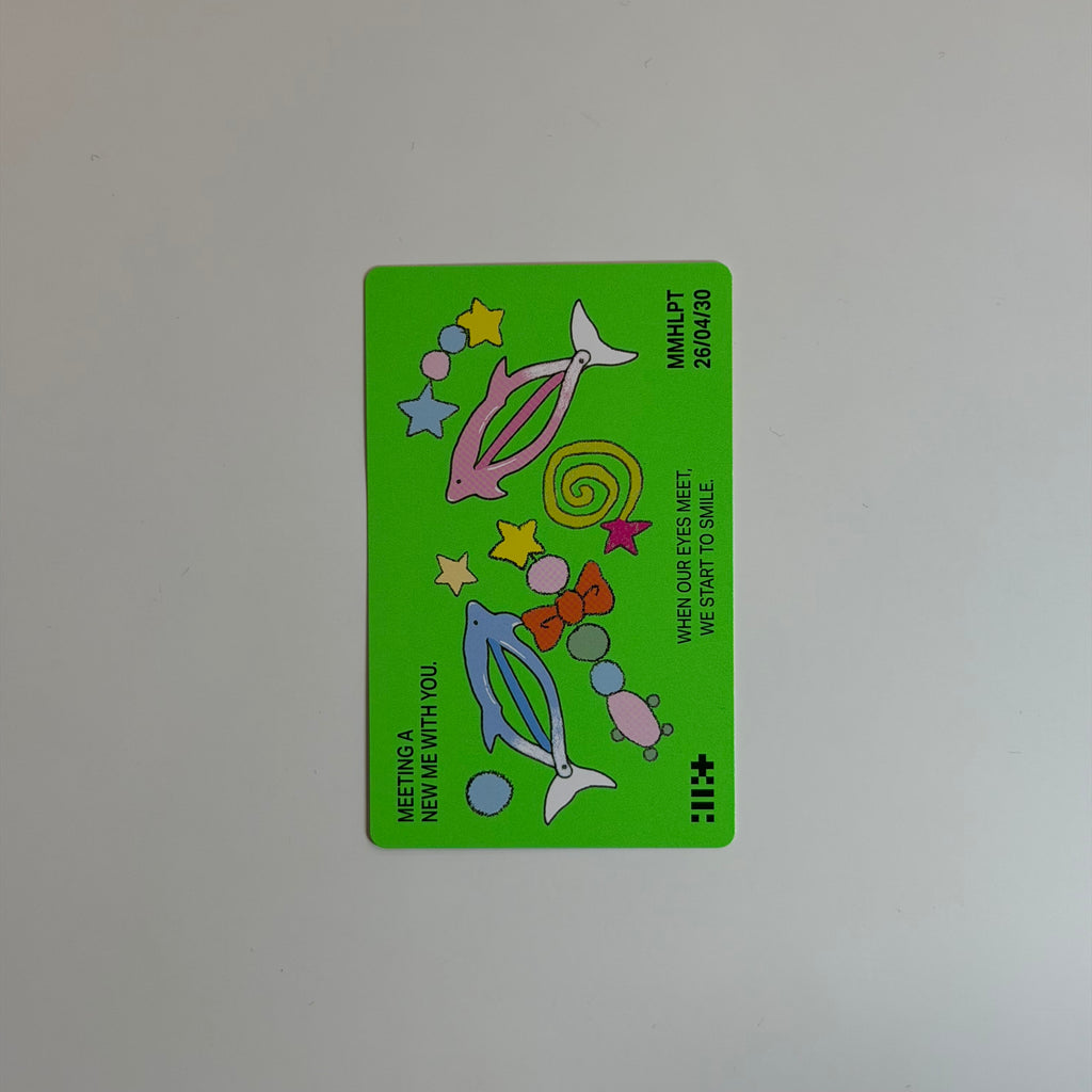 Photocard illit Moka