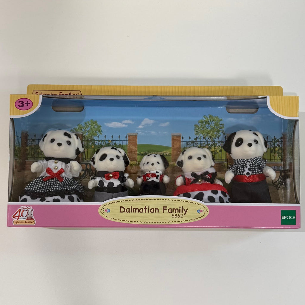 Sylvanian Families Familia de Dálmatas edición limitada aniversario 40 años